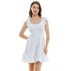 White Juniors' Dresses