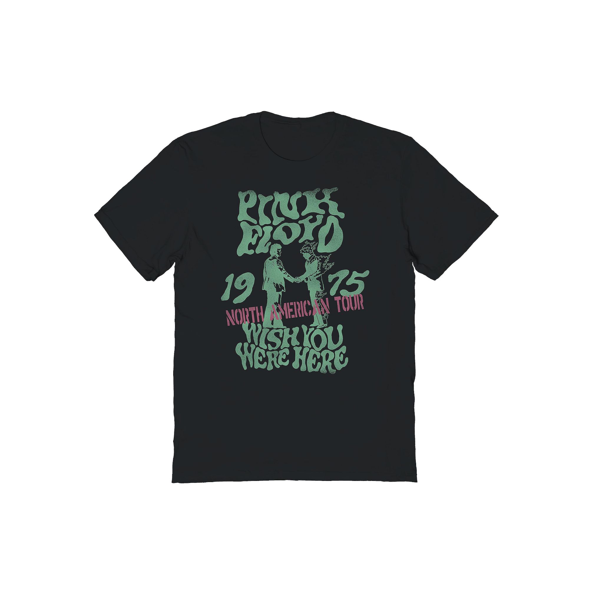 Mens Pink Floyd Shake On It Graphic Tee, Size: Small, Black