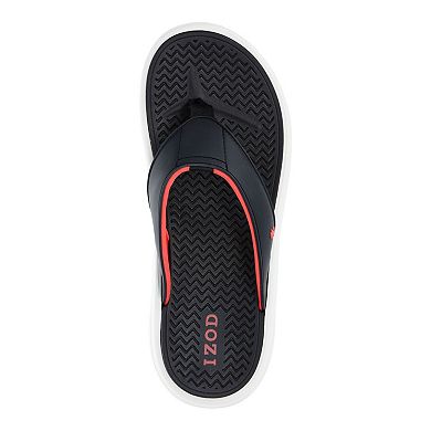 IZOD Men's Apre Flip Flop Sandals