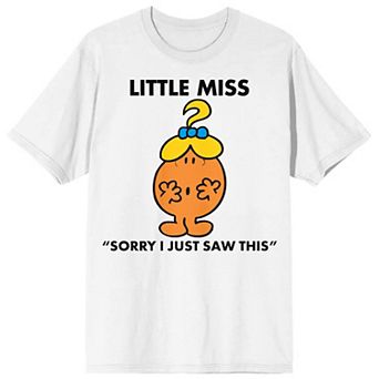 Juniors' Little Miss Just Saw This Graphic Tee