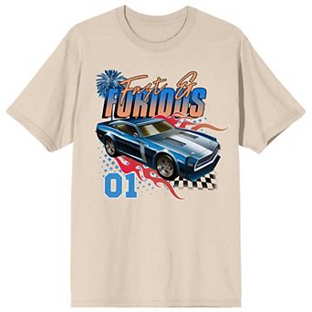 Juniors' Fast & Furious Gradient Logo Graphic Tee