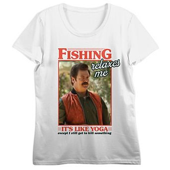 Juniors' Parks & Recreation Ron Graphic Tee