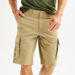 Men's Lakewashed Stretch Khaki Shorts, 9