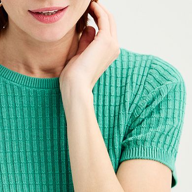 Women's Croft & Barrow® Crewneck Sweater