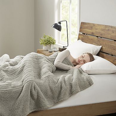 Sleep Philosophy Sherpa Electric Heated Blanket