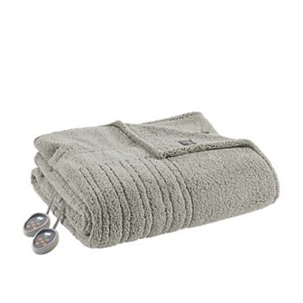 Sleep Philosophy Sherpa Electric Heated Bed Blanket