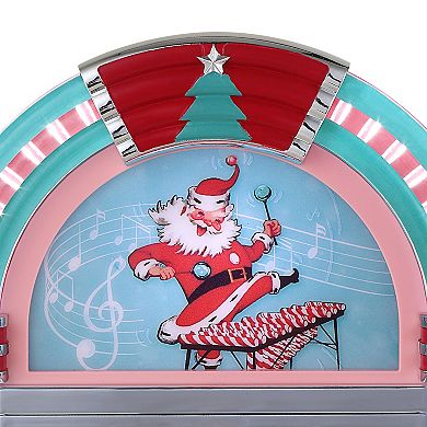 Mr Christmas Retro Jukebox Table Decor