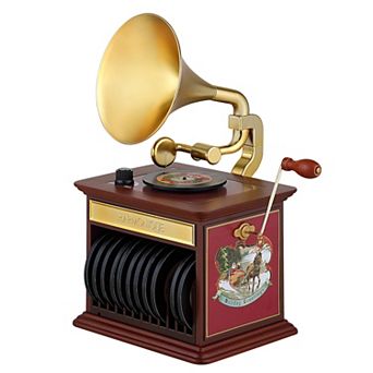 Mr Christmas 90th Anniversary Collection Musical Gramophone Table Decor