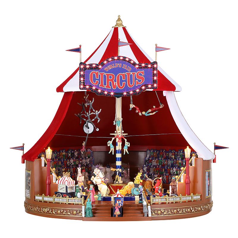 UPC 051053798819 product image for Mr Christmas 90th Anniversary Collection World's Fair Big Top Circus, Red | upcitemdb.com