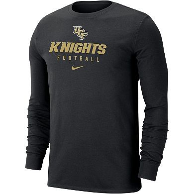 Men's Nike Black UCF Knights Performance Long Sleeve T-Shirt