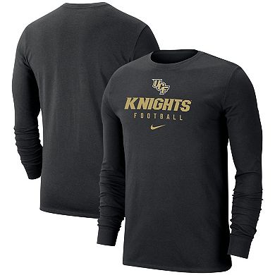 Men's Nike Black UCF Knights Performance Long Sleeve T-Shirt