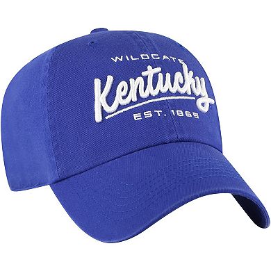 Women's '47 Royal Kentucky Wildcats Sidney Clean Up Adjustable Hat