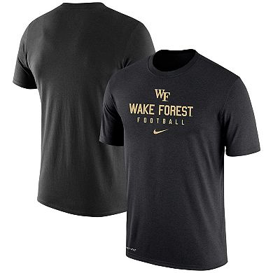 Men's Nike  Black Wake Forest Demon Deacons Changeover Performance T-Shirt