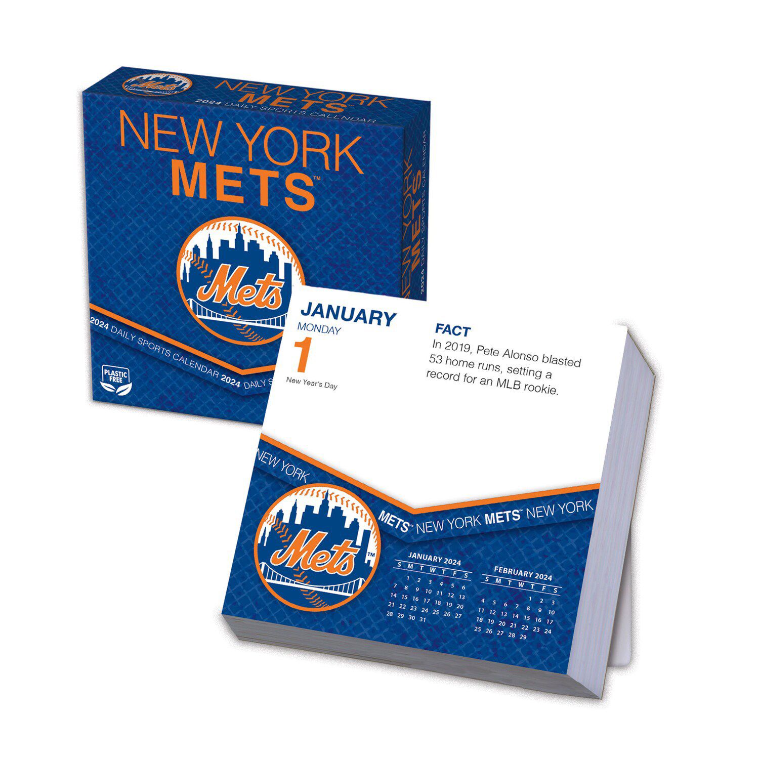 New York Mets 2024 Box Calendar