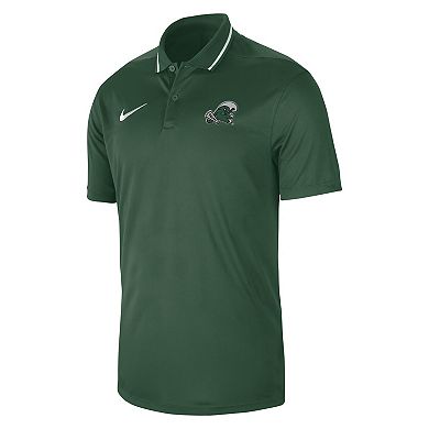 Men's Nike Green Tulane Green Wave 2023 Sideline Coaches Performance Polo