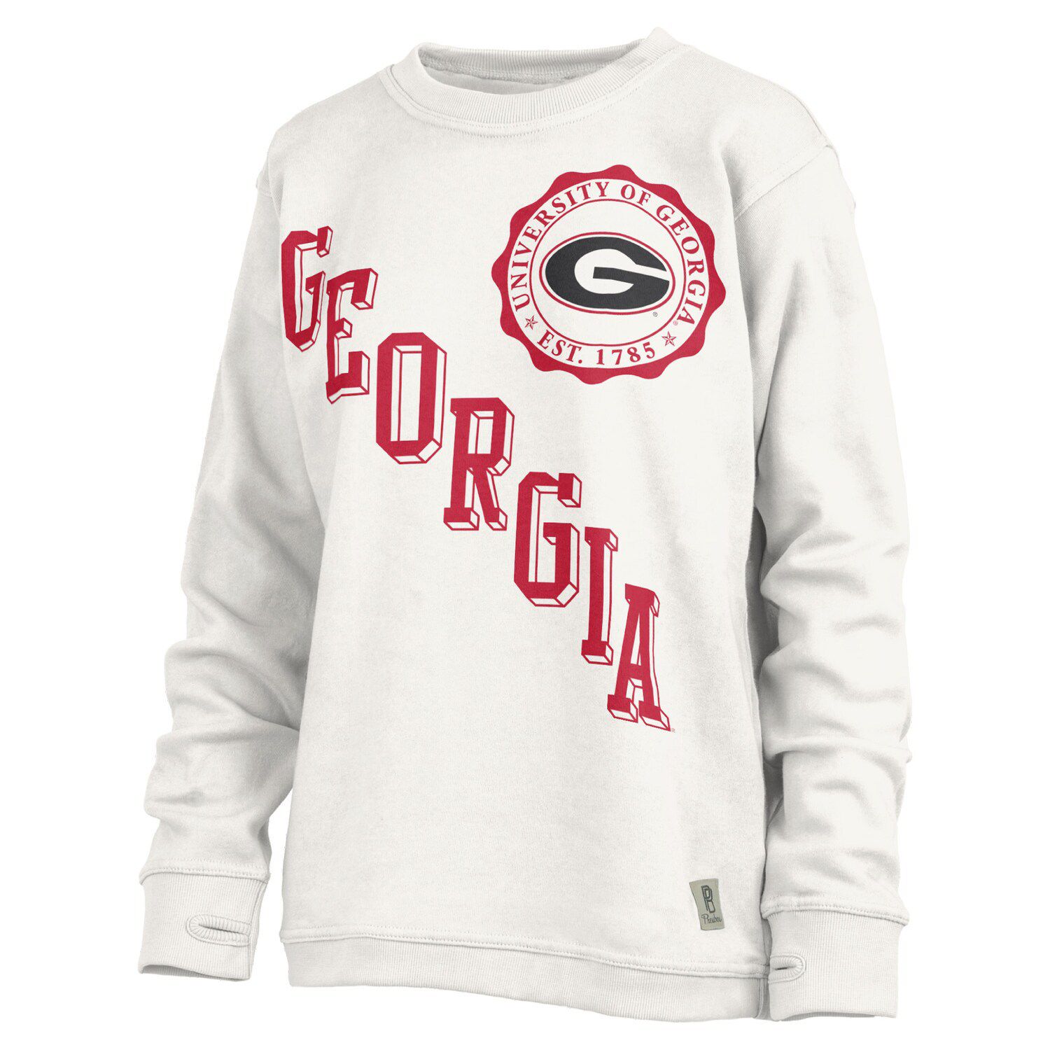 White best sale uga sweatshirt