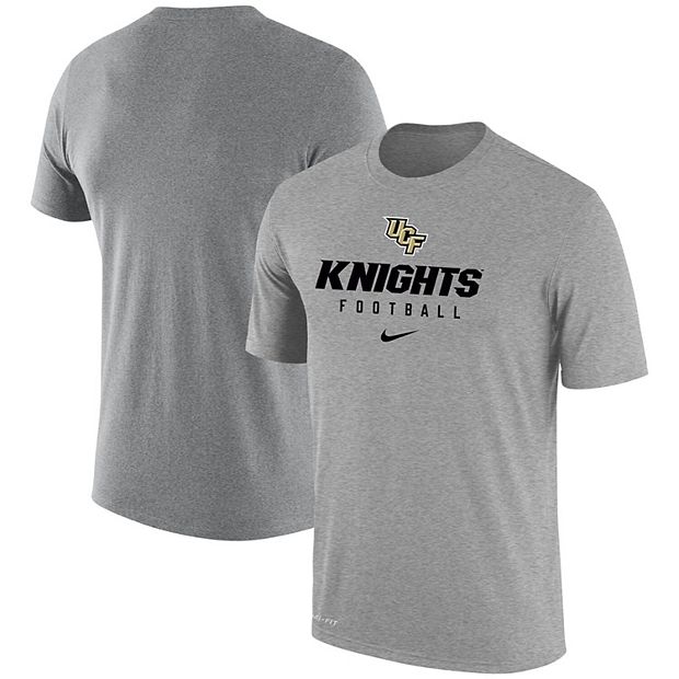 Men s Nike Heather Gray UCF Knights Performance T Shirt