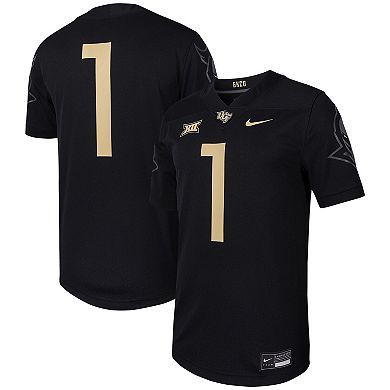 Men's Nike #1 Black UCF Knights Untouchable Football Replica Jersey