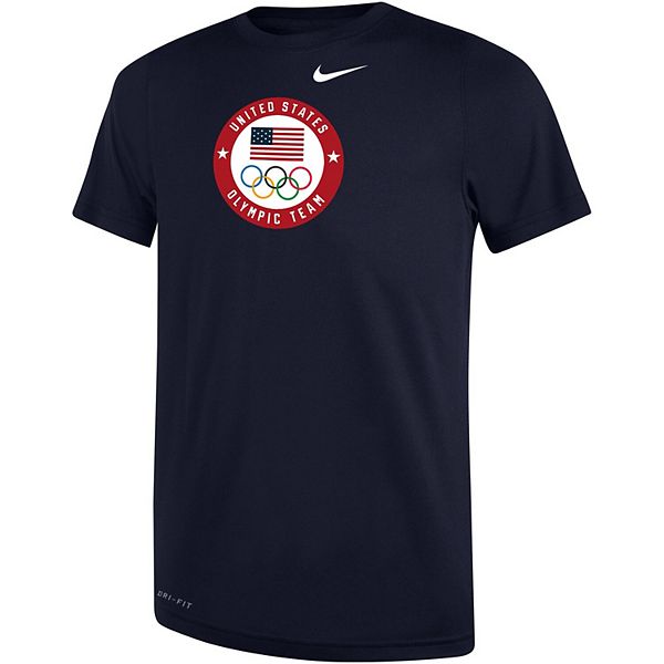 Preschool Nike Navy Team USA Legend Performance T-Shirt