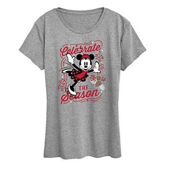 Women's Minnie Celebrate The Season Graphic Tee