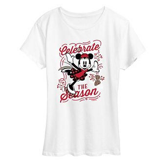 Women's Minnie Celebrate The Season Graphic Tee