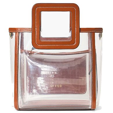 Women's STAUD New Orleans Saints Clear Mini Shirley Bag