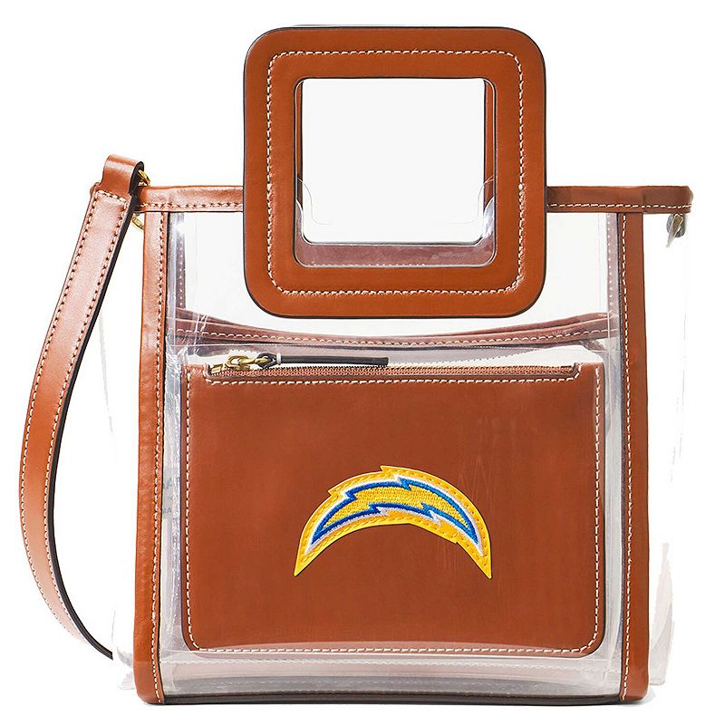 Women's STAUD  Los Angeles Chargers Clear Mini Shirley Bag, Team