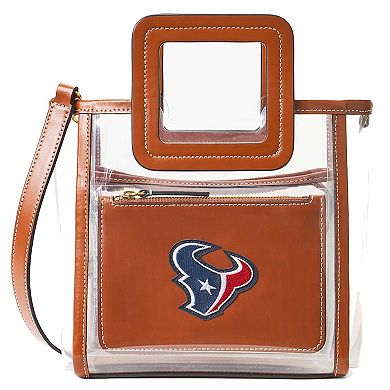 Women's STAUD  Houston Texans Clear Mini Shirley Bag