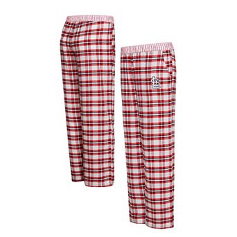 Women's Concepts Sport Red/Navy St. Louis Cardinals Sienna Flannel Sleep Pants