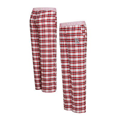 Women's Concepts Sport Red/Navy St. Louis Cardinals Sienna Flannel Sleep Pants