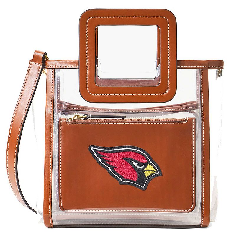 Women's STAUD  Arizona Cardinals Clear Mini Shirley Bag, Team