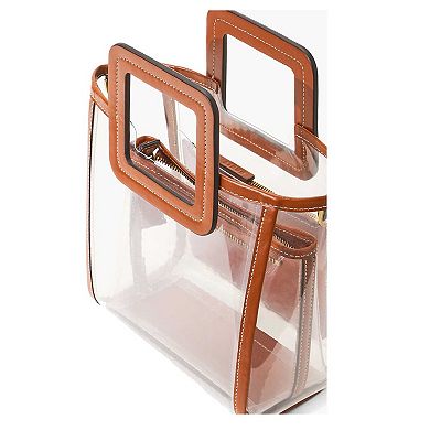 Women's STAUD New York Giants Clear Mini Shirley Bag