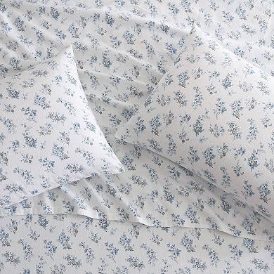 Laura Ashley Ashfield Printed Percale Sheet Set