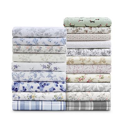 Laura Ashley Ashfield Printed Percale Sheet Set