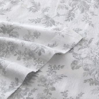 Laura Ashley Ashfield Printed Flannel Sheet Set