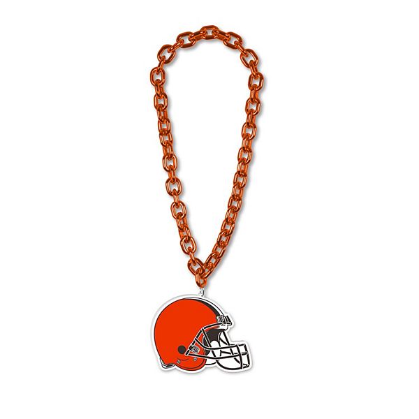 WinCraft Cleveland Browns Big Chain Logo Necklace