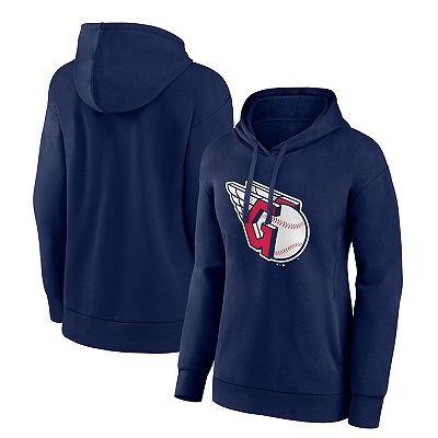 Women's Fanatics Branded Navy Cleveland Guardians Logo
