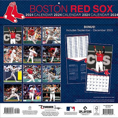 Boston Red Sox 2024 12'' x 12'' Team Wall Calendar