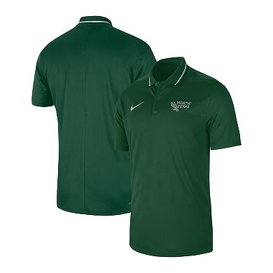 Men's Nike Kelly Green North Texas Mean Green 2023 Sideline Coaches Performance Polo