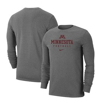 Men's Nike Heather Gray Minnesota Golden Gophers Changeover Long Sleeve T-Shirt