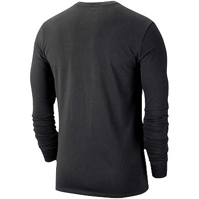 Men's Nike  Black Missouri Tigers Changeover Performance Long Sleeve T-Shirt