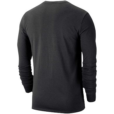Men's Nike  Black Pitt Panthers Changeover Performance Long Sleeve T-Shirt