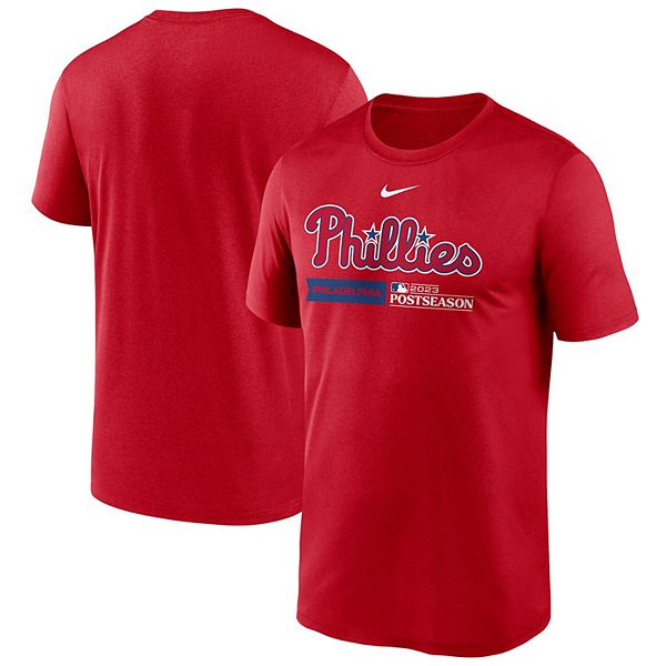 Men's Nike Red Philadelphia Phillies 2023 Postseason Authentic