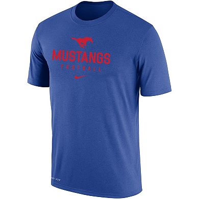 Men's Nike Royal SMU Mustangs Performance  T-Shirt