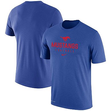 Men's Nike Royal SMU Mustangs Performance  T-Shirt