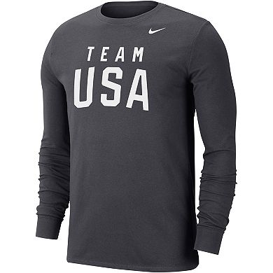 Men's Nike Anthracite Team USA Performance T-Shirt