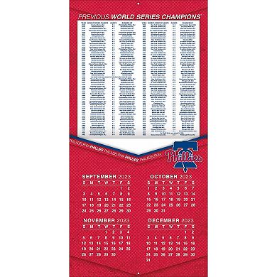 Philadelphia Phillies 2024 12'' x 12'' Team Wall Calendar