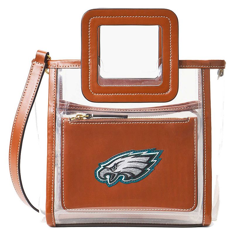 Women's STAUD  Philadelphia Eagles Clear Mini Shirley Bag, Team