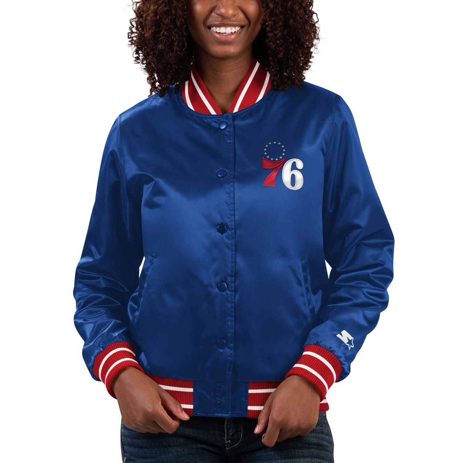 76ers discount varsity jacket