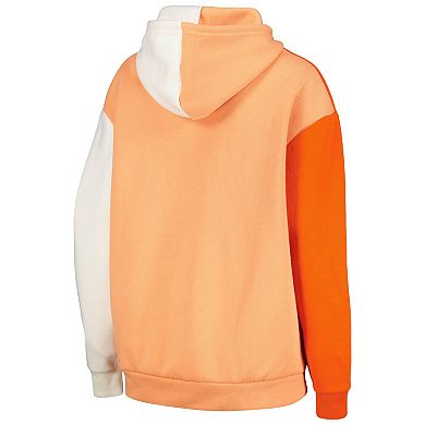 Women's Gameday Couture Orange Oklahoma State Cowboys Hall of Fame Colorblock Pullover Hoodie
